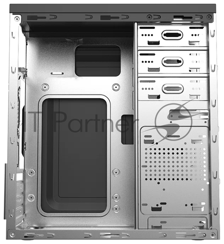 Корпус системного блока вычислительной машины, модель ABR Office micro F6 ( 4*USB 3.1 GEN 2 ) без БП