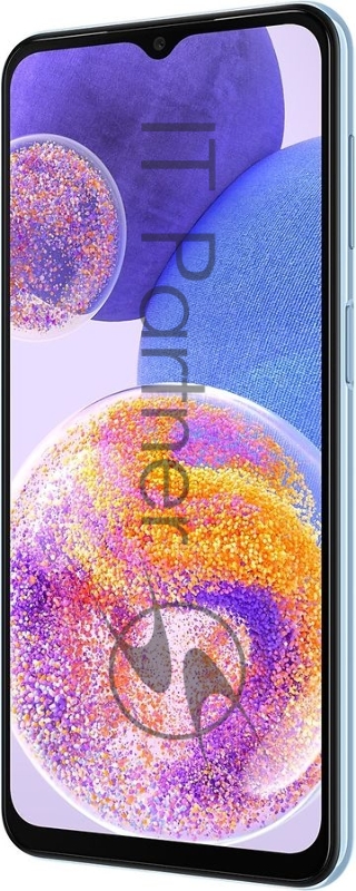Смартфон Samsung SM-A235F Galaxy A23 128Gb 4Gb голубой моноблок 3G 4G 2Sim 6.6 1080x2408 Android 12 50Mpix 802.11 a/b/g/n/ac NFC GPS GSM900/1800 GSM1900 microSD max1024Gb