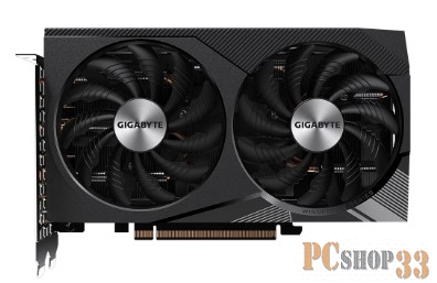 Видеокарта Gigabyte PCI-E 4.0 GV-N306TWF2OC-8GD NVIDIA GeForce RTX 3060Ti 8192Mb 256 GDDR6 1680/14000 HDMIx2 DPx2 HDCP Ret