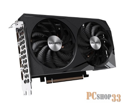Видеокарта Gigabyte PCI-E 4.0 GV-N306TWF2OC-8GD NVIDIA GeForce RTX 3060Ti 8192Mb 256 GDDR6 1680/14000 HDMIx2 DPx2 HDCP Ret