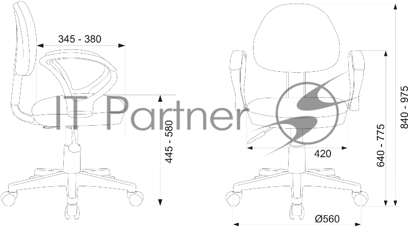 Кресло детское Бюрократ KD-3/WH/ARM розовый Sticks 05 крестовина пластик пластик белый