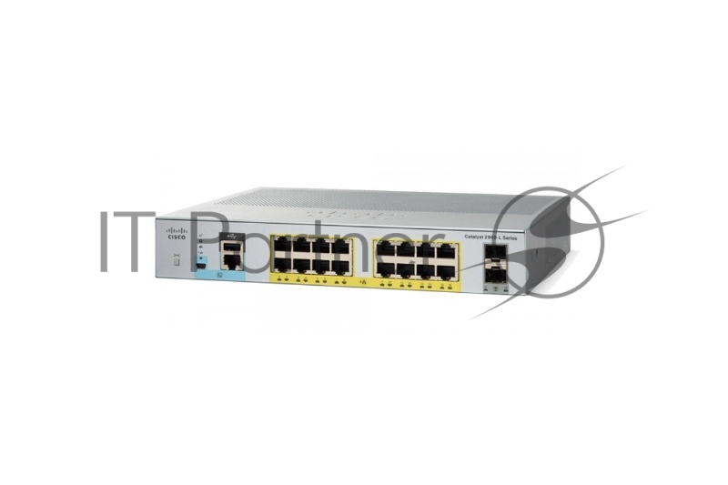 Коммутатор Cisco WS-C2960L-16PS-LL
