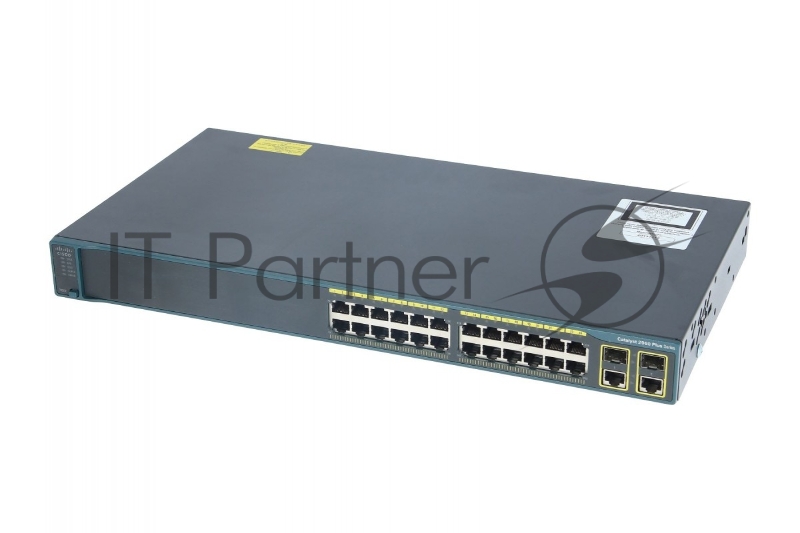 Коммутатор Cisco Catalyst 2960 Plus 24 10/100 (8 PoE) + 2 T/SFP LAN Base