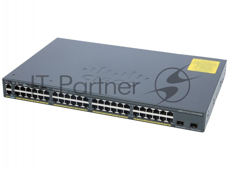 Коммутатор Cisco Catalyst 2960-X 48 GigE, 4 x 1G SFP, LAN Base