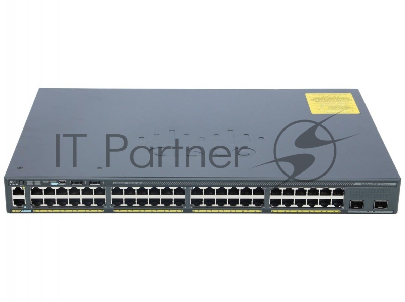 Коммутатор Cisco Catalyst 2960-X 48 GigE, 4 x 1G SFP, LAN Base