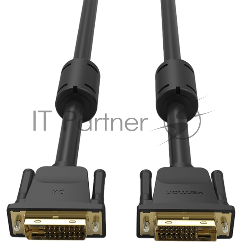 Кабель Vention DVI-D Dual link 25M/25M с ферритовым фильтром - 3м.