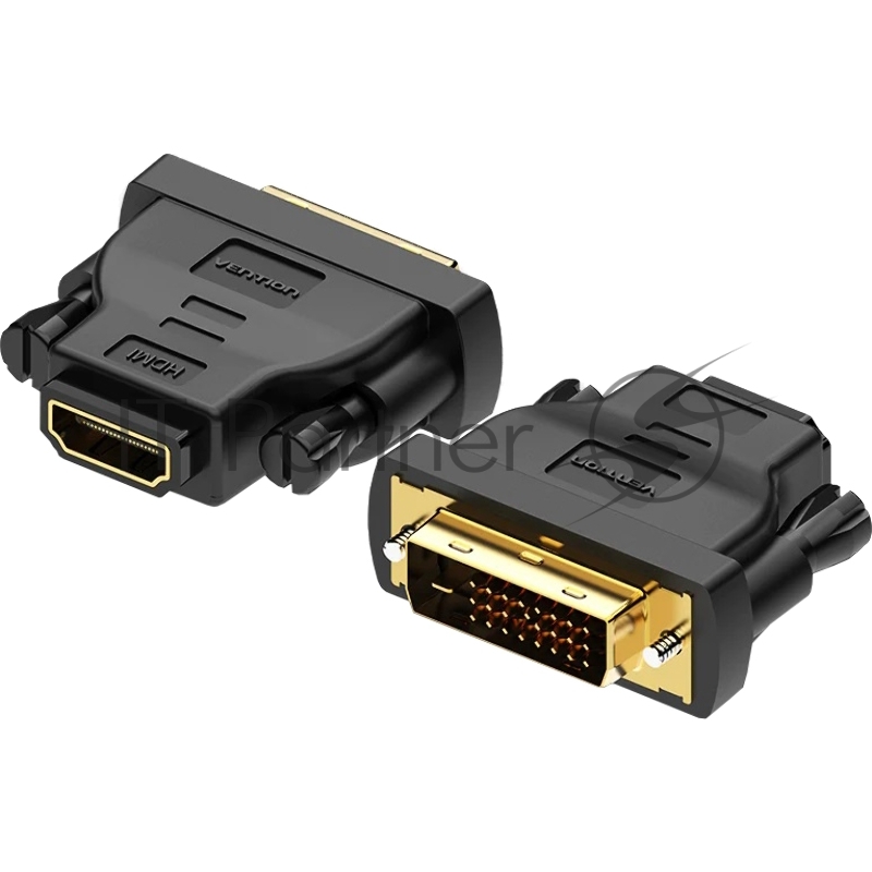 Адаптер-переходник Vention DVI 24+1 M/ HDMI 19F
