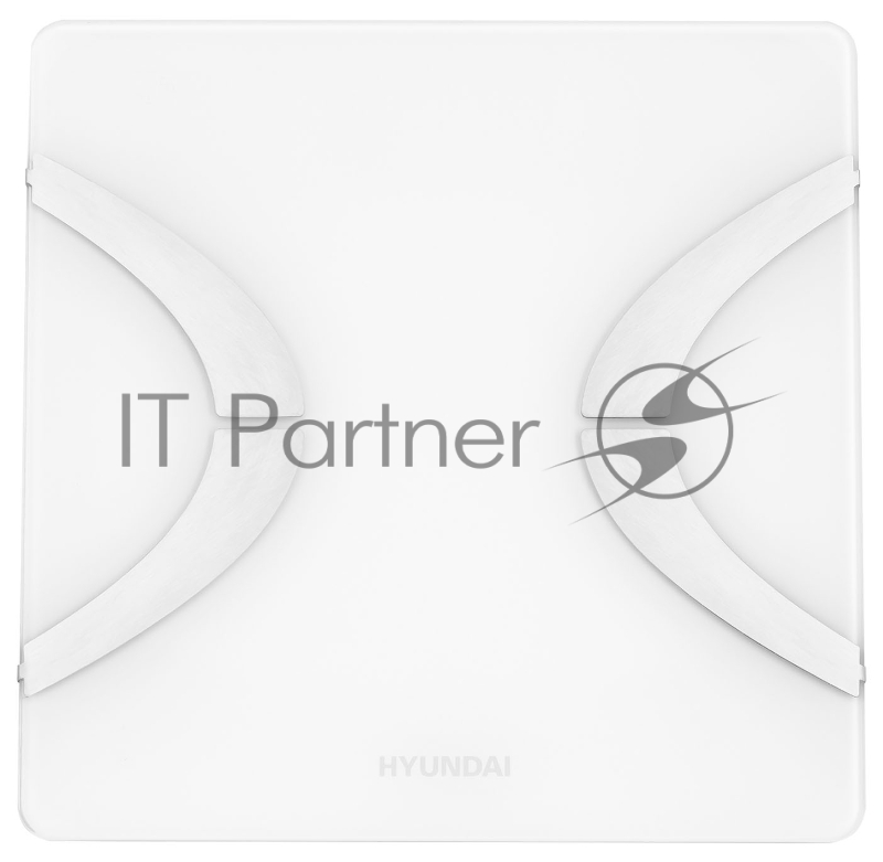 Весы напольные электронные Hyundai H-BS03670 макс.180кг белый