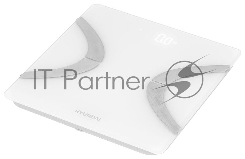 Весы напольные электронные Hyundai H-BS03670 макс.180кг белый