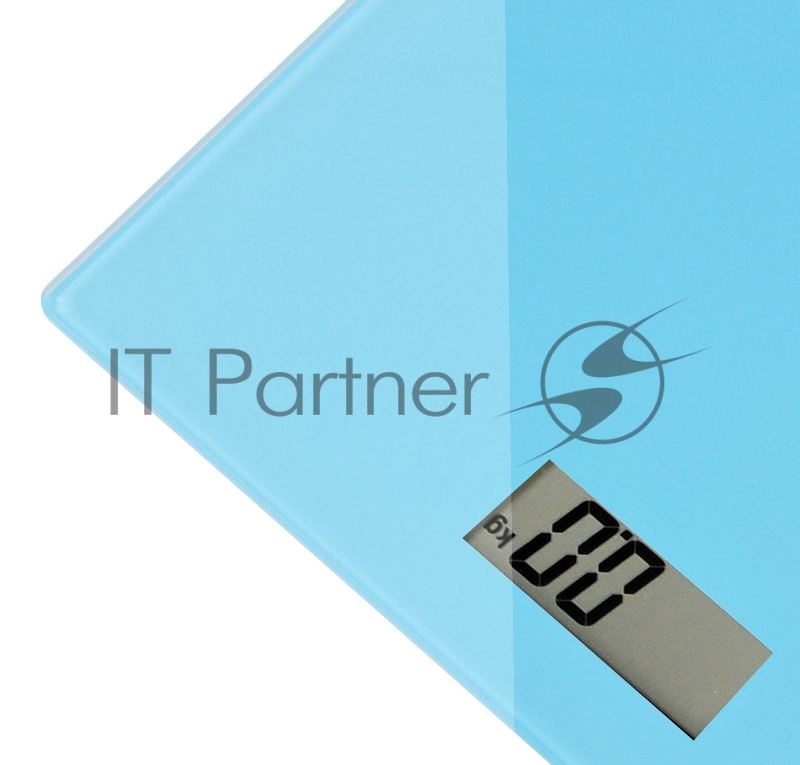 Весы напольные электронные Hyundai H-BS03783 макс.180кг голубой