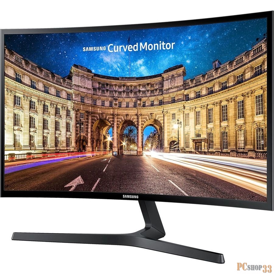 Монитор Samsung 23.5 C24F396FHI черный VA LED 16:9 HDMI матовая 250cd 178гр/178гр 1920x1080 D-Sub FHD 3.3кг