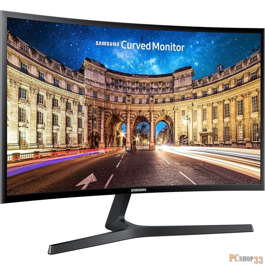 Монитор Samsung 23.5 C24F396FHI черный VA LED 16:9 HDMI матовая 250cd 178гр/178гр 1920x1080 D-Sub FHD 3.3кг