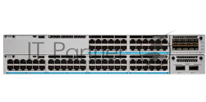 Коммутатор Catalyst 9300L 48p, 12mGig, Network Essentials ,4x10G Uplink
