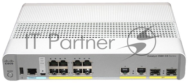 Коммутатор Cisco Catalyst 3560-CX 8 Port Data IP Base