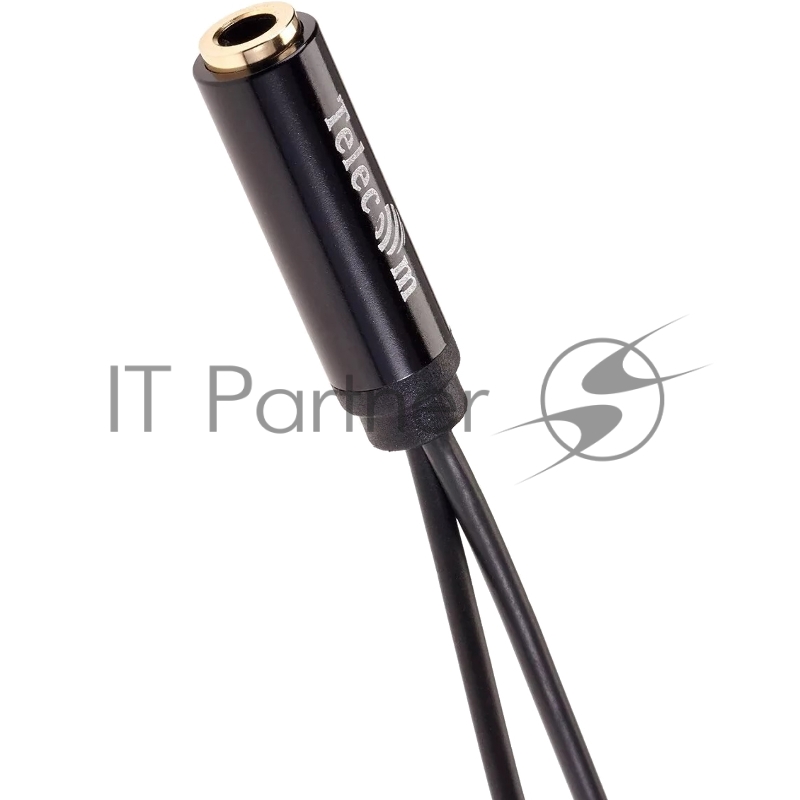 Кабель-адаптер 2*3.5ST(M)/3.5 ST(F), 0.2м, Telecom PRO <TAV205M-0.2M>