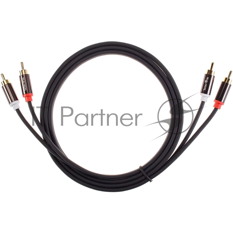 Кабель соединит 2xRCA (M) - 2xRCA (M),1.5m, TelecomPRO <TAV7158M-1.5M>