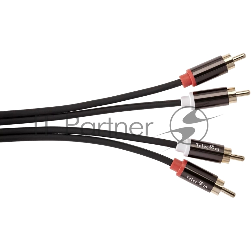 Кабель соединит 2xRCA (M) - 2xRCA (M),1.5m, TelecomPRO <TAV7158M-1.5M>