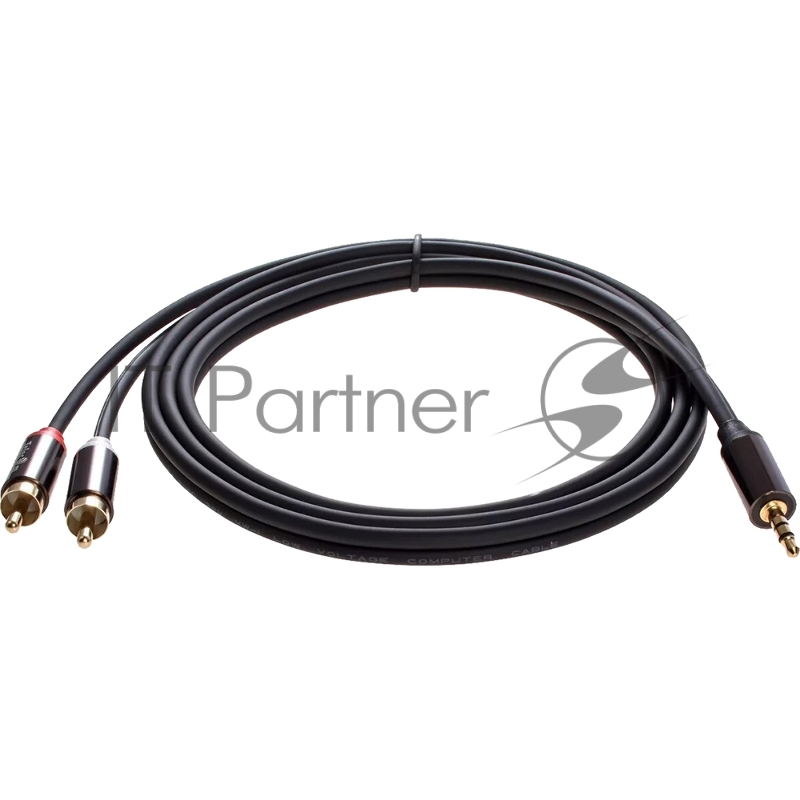 Кабель соединит 3.5 Jack (M) - 2xRCA (M), 1.5м Telecom PRO <TAV7183M-1.5M>