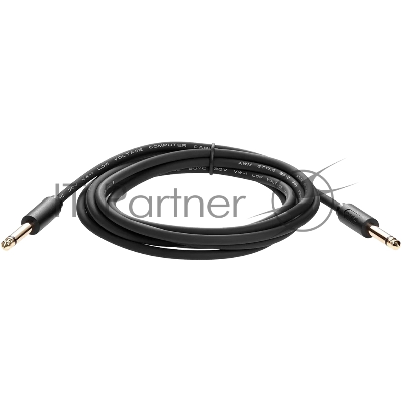 Кабель-соединит 6.35ST(M)/6.35 ST(M), 3м, Telecom PRO <TAV6166-3M>