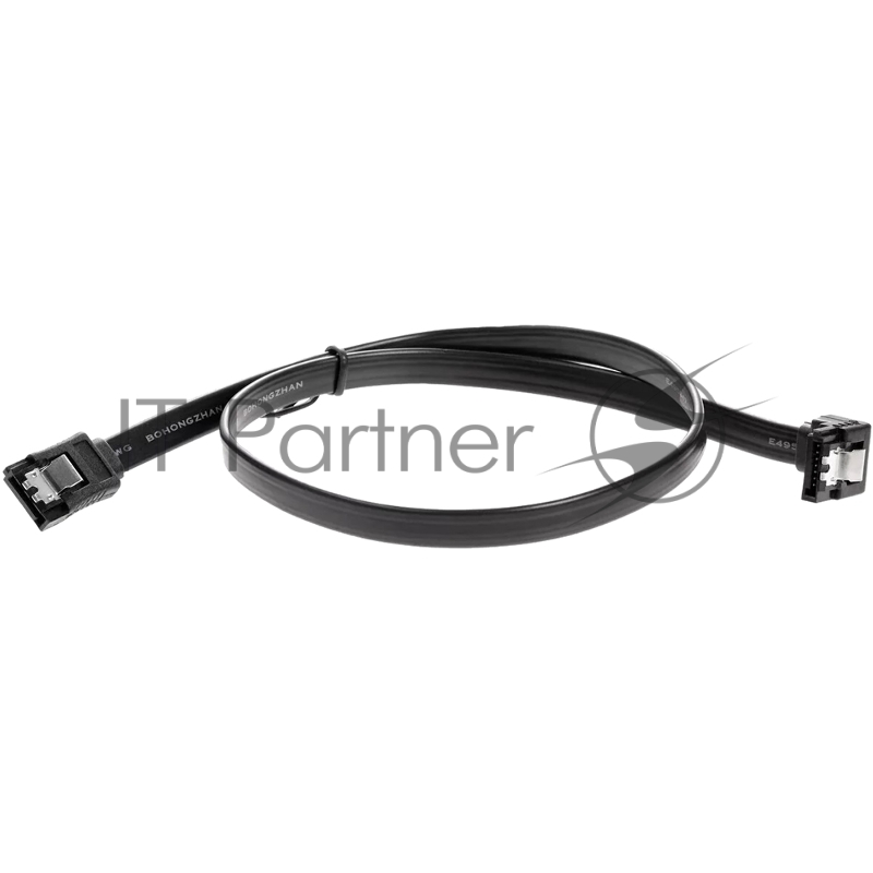 Кабель SATA M --SATA M 3.0V 7 pin угловой разъем Telecom 0.5m <TUS705-0.5M>