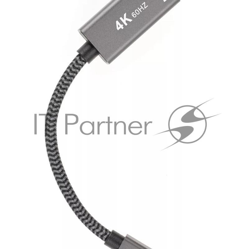 Адаптер miniDP --> HDMI-F 0.15м , оплетка, 4K@60Hz, Telecom (TA565)