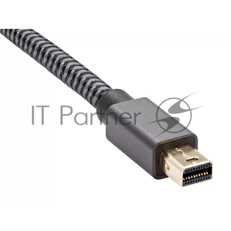 Адаптер miniDP --> HDMI-F 0.15м , оплетка, 4K@60Hz, Telecom (TA565)