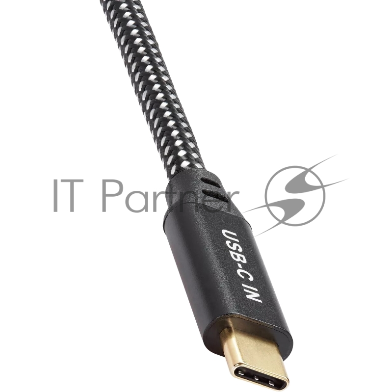 Адаптер USB Type-Cm---->DP(f) 1.4v, 4K@120HZ 8K@ 60Hz, Alum Shell,Telecom 0.15м<TUC065>