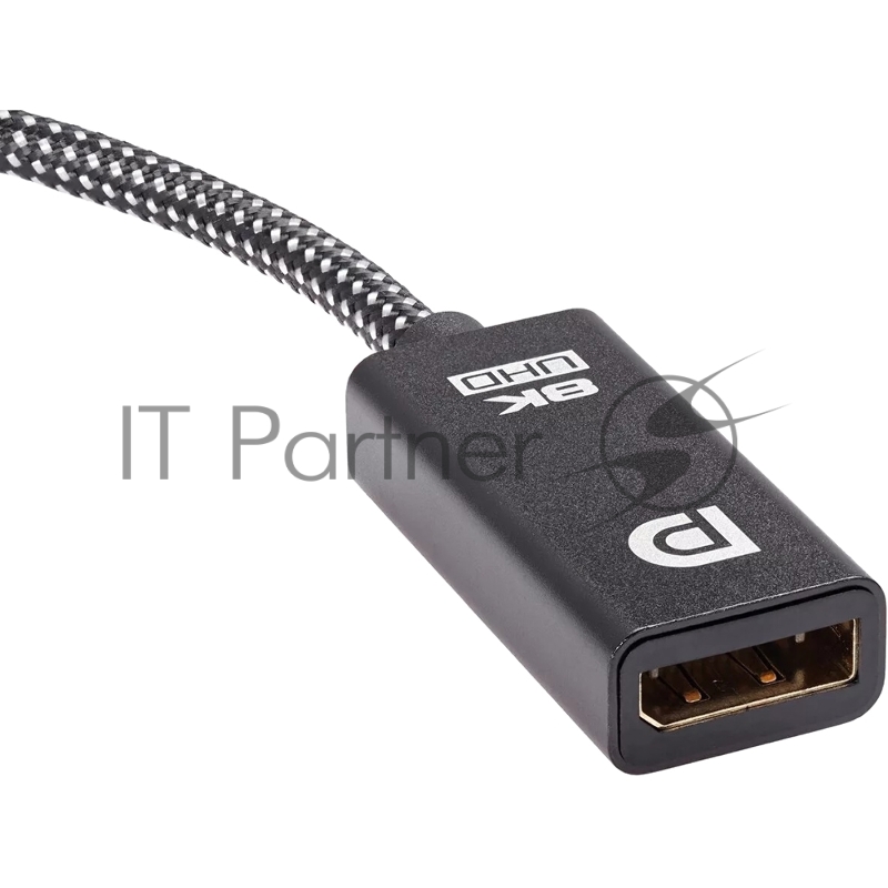 Адаптер USB Type-Cm---->DP(f) 1.4v, 4K@120HZ 8K@ 60Hz, Alum Shell,Telecom 0.15м<TUC065>
