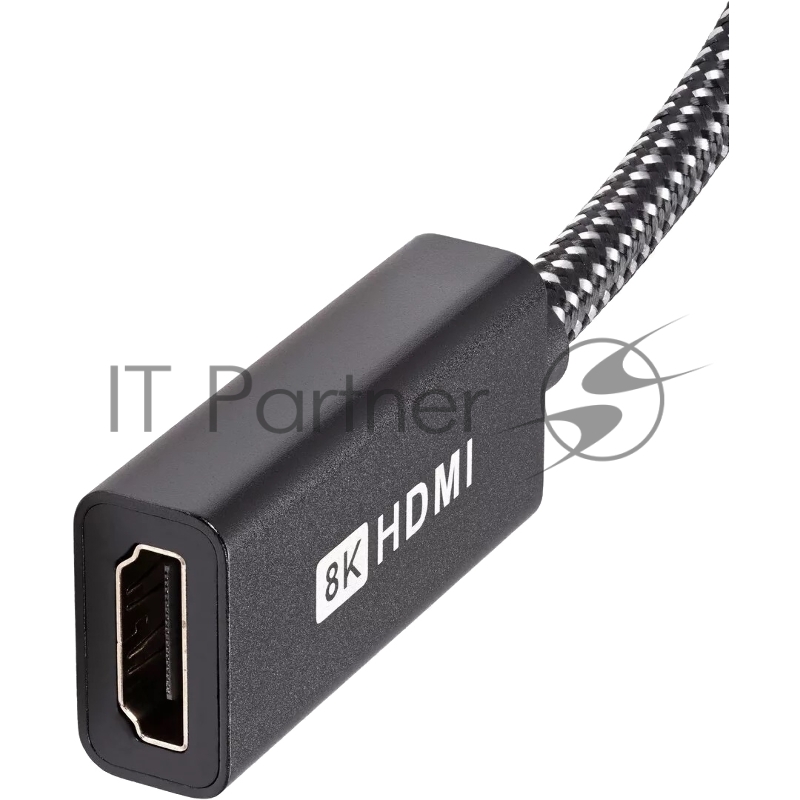 Адаптер USB Type-Cm---->HDMI(f) , 4K@120HZ 8K@ 30Hz, Alum Shell,Telecom 0.15м<TUC040>