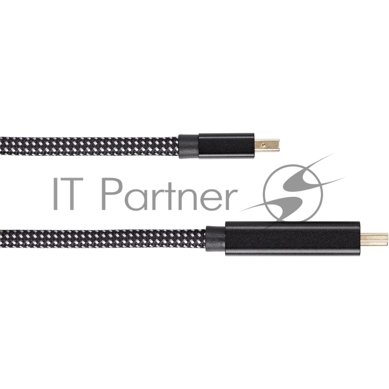 Кабель miniDisplayPort M-> HDMI M 4K@120Hz/8K@30Hz 1.8m Telecom,оплетка (TA820M-1.8M)