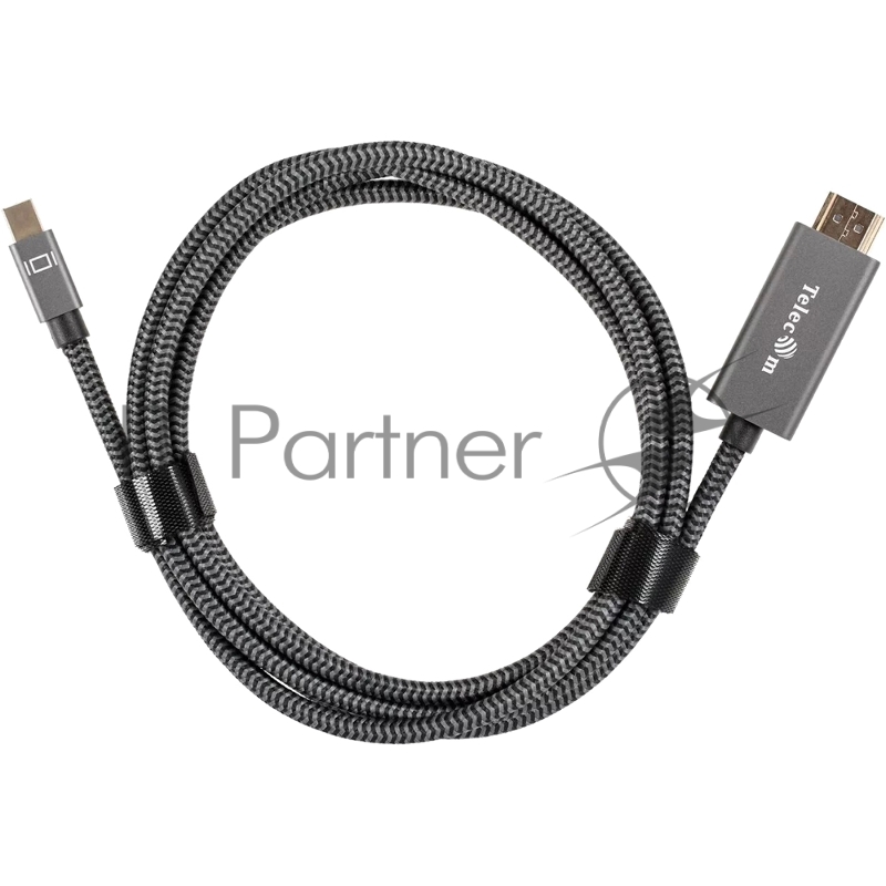 Кабель miniDisplayPort M-> HDMI M 4K@60Hz 1.8m Telecom,оплетка (TA562M-1.8M)