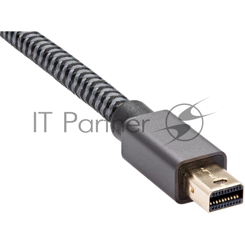 Кабель miniDisplayPort M-> HDMI M 4K@60Hz 1.8m Telecom,оплетка (TA562M-1.8M)