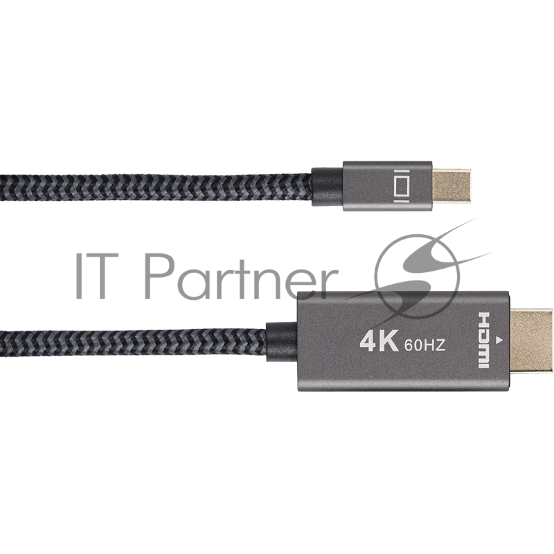Кабель miniDisplayPort M-> HDMI M 4K@60Hz 1.8m Telecom,оплетка (TA562M-1.8M)