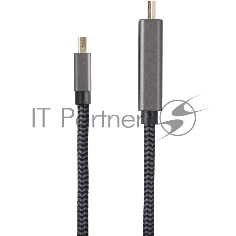 Кабель miniDisplayPort M-> HDMI M 4K@60Hz 1.8m Telecom,оплетка (TA562M-1.8M)
