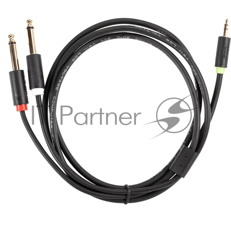 Кабель-адаптер 3.5ST(M)/2X6.35 ST(M), 1.5м, Telecom PRO <TAV6168-1.5M>