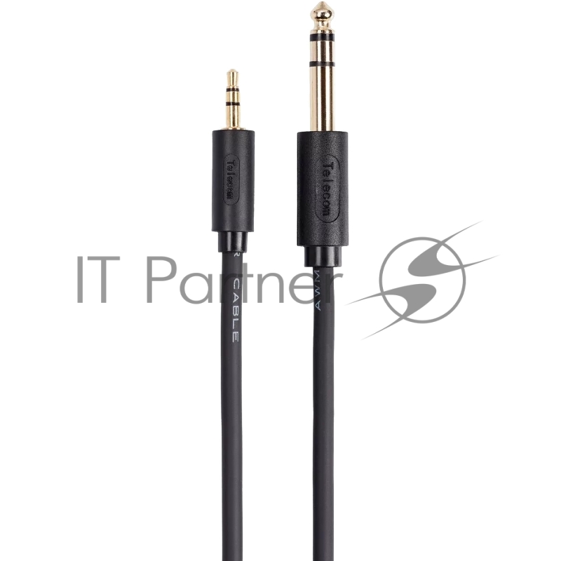 Кабель-адаптер 3.5ST(M)/6.35 ST(M), 1.5м, Telecom PRO <TAV6165-1.5M>