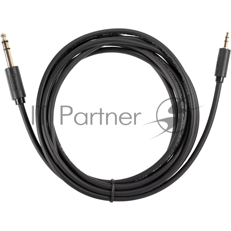 Кабель-адаптер 3.5ST(M)/6.35 ST(M), 3м, Telecom PRO <TAV6165-3M>