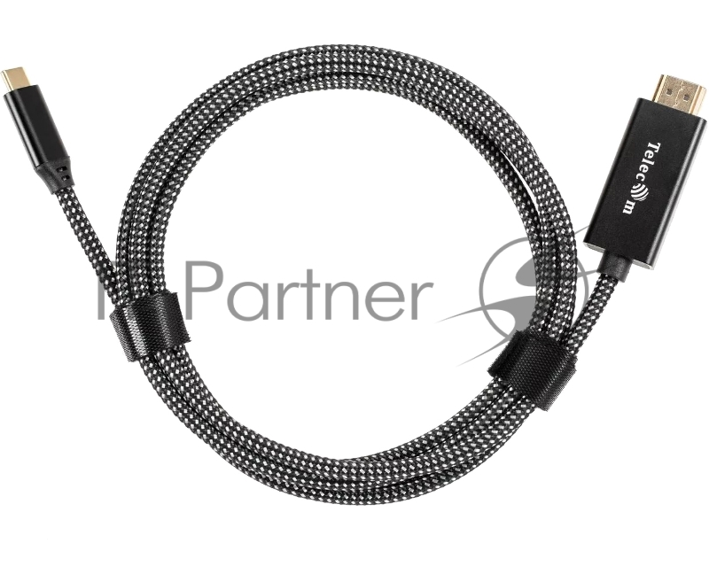 Кабель-адаптер USB Type-Cm --> HDMI(m) 4K@120Hz 8K@30Hz, 1.8m Telecom <TCC015M-1.8M>