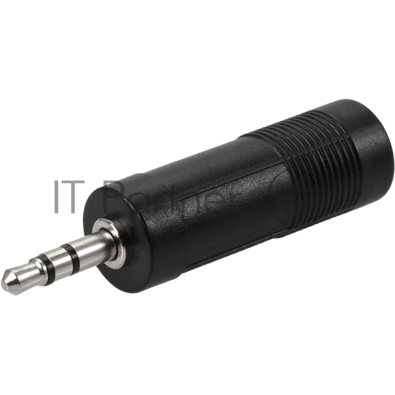 Переходник аудио 3.5мм M (штекер) --> 6.35мм F (гнездо) Telecom <TA1955>