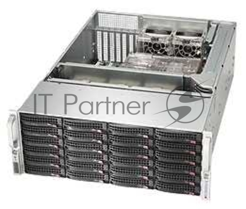 Корпус Supermicro CSE-846BA-R1K28B 4U SC846B W/ Redundant 1280W
