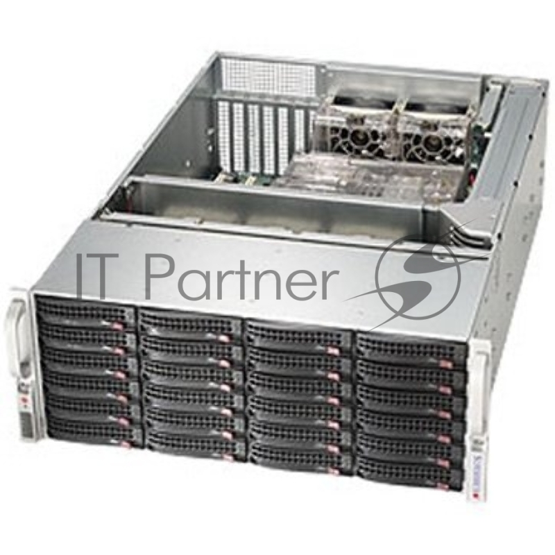Корпус Supermicro CSE-846BA-R1K28B 4U SC846B W/ Redundant 1280W