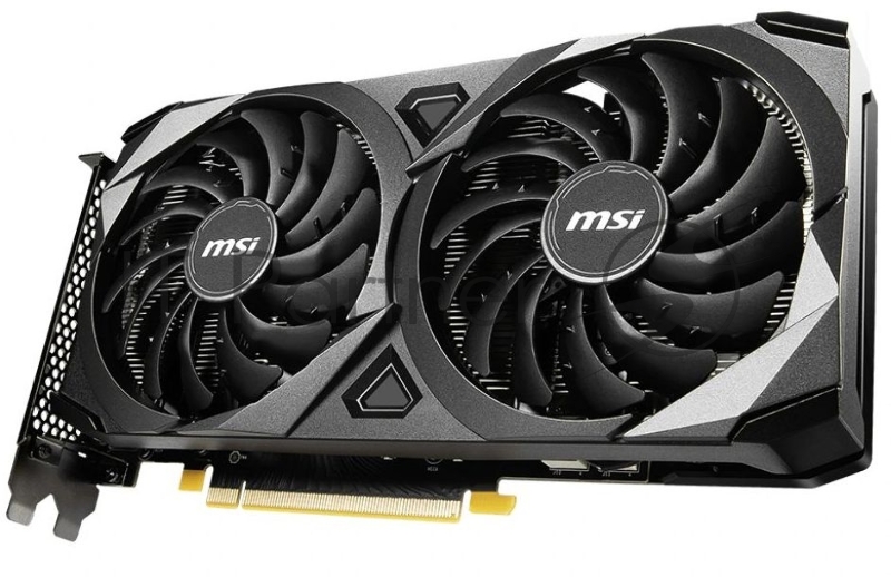 Видеокарта MSI PCI-E 4.0 RTX 3060 Ti VENTUS 2X 8G V1 LHR RU NVIDIA GeForce RTX 3060Ti 8192Mb 256 GDDR6 1695/14000 HDMIx1 DPx3 HDCP Ret