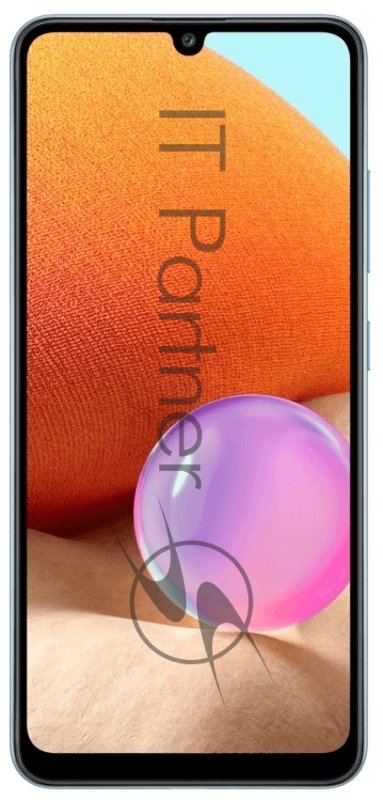 Смартфон Samsung SM-A325F Galaxy A32 128Gb 6Gb голубой моноблок 3G 4G 2Sim 6.4 1080x2400 Android 11 64Mpix 802.11 a/b/g/n/ac NFC GPS GSM900/1800 GSM1900 TouchSc microSD max1024Gb