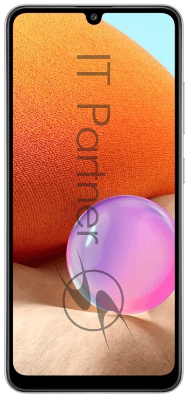 Смартфон Samsung SM-A325F Galaxy A32 128Gb 6Gb фиолетовый моноблок 3G 4G 2Sim 6.4 1080x2400 Android 11 64Mpix 802.11 a/b/g/n/ac NFC GPS GSM900/1800 GSM1900 TouchSc microSD max1024Gb