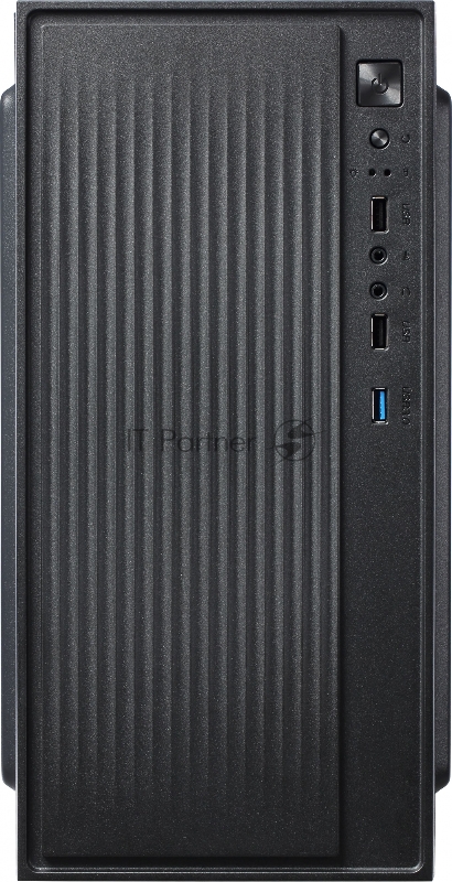 Корпус Accord ACC-261B черный без БП mATX 1x80mm 1x92mm 2x120mm 2xUSB2.0 1xUSB3.0 audio