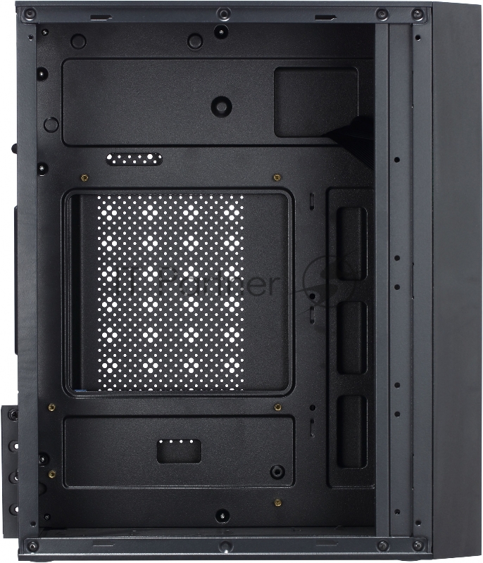 Корпус Accord ACC-261B черный без БП mATX 1x80mm 1x92mm 2x120mm 2xUSB2.0 1xUSB3.0 audio