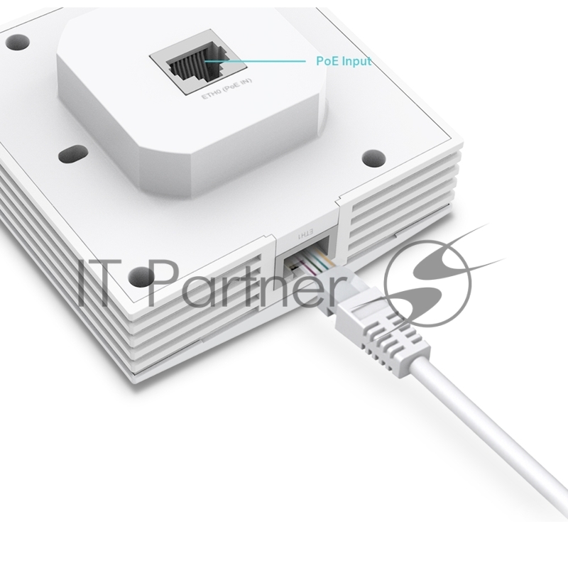 Точка доступа TP-Link EAP650-Wall AX3000 10/100/1000BASE-TX