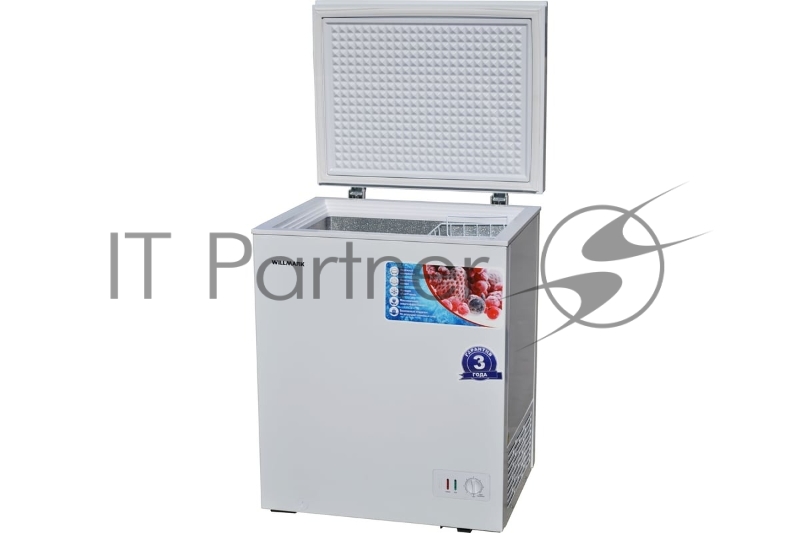 Морозильный ларь WILLMARK CF-170G (КОМПРЕССОР TOSHIBA, до -24С, 165л, 1 корз. стеклянная крышка)