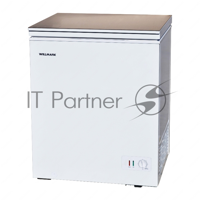 Морозильный ларь WILLMARK CF-170G (КОМПРЕССОР TOSHIBA, до -24С, 165л, 1 корз. стеклянная крышка)