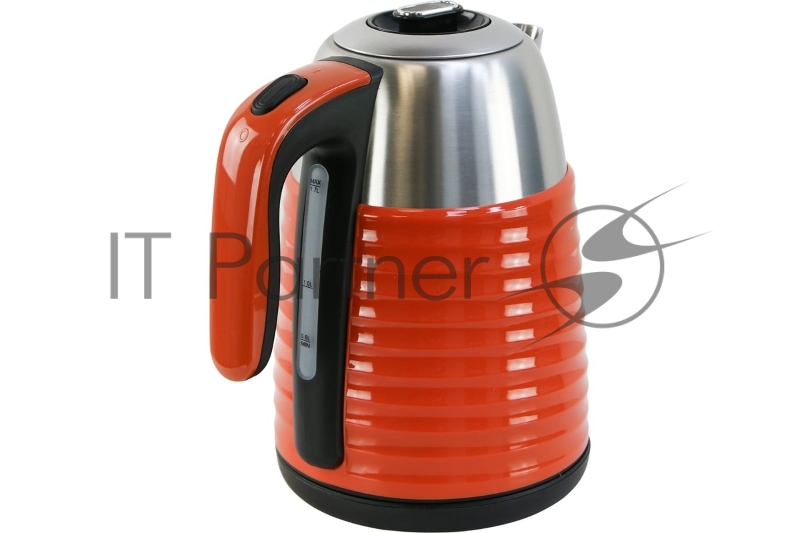 Чайник эл. WILLMARK WEK-1738PST (1.7л, двойные стенки, эффект термоса, термометр, 2200Вт) Терракот